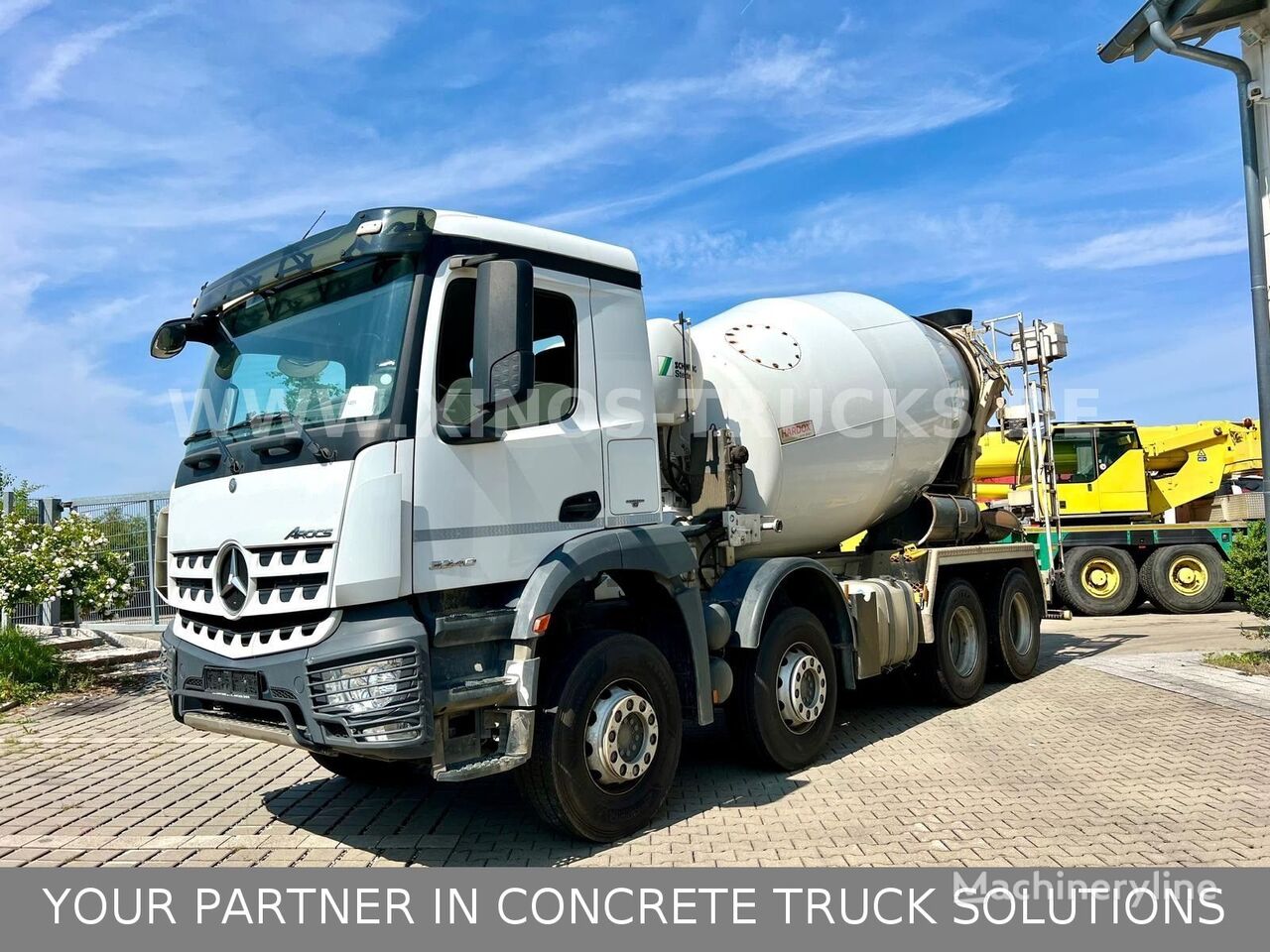 Stetter  on chassis Mercedes-Benz Arocs 3240  concrete mixer truck