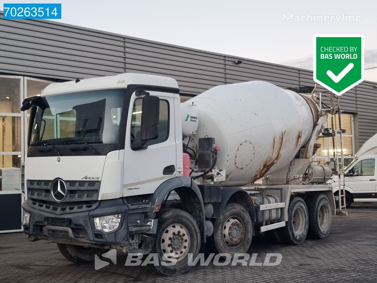 Mercedes-Benz Arocs 3240 8X4 9m3 Schwing Stetter Mixer Euro 6 camión hormigonera