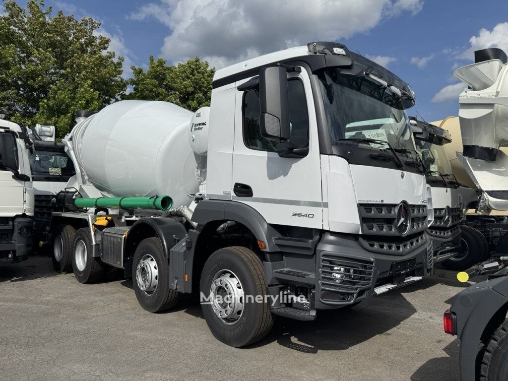 Uus betooniveok Stetter AM 9FHC UltraEco  šassiil  Mercedes-Benz Arocs 3543 Stetter AM 9FHC UltraEco 8x4 - Machineryline