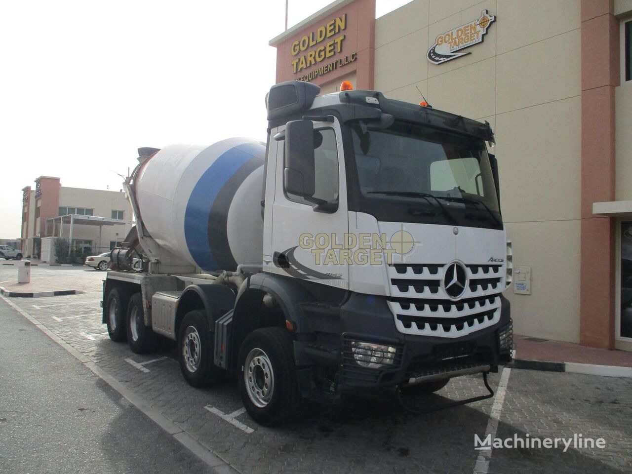 автобетоносмеситель Stetter  на шасси Mercedes-Benz Arocs 4142