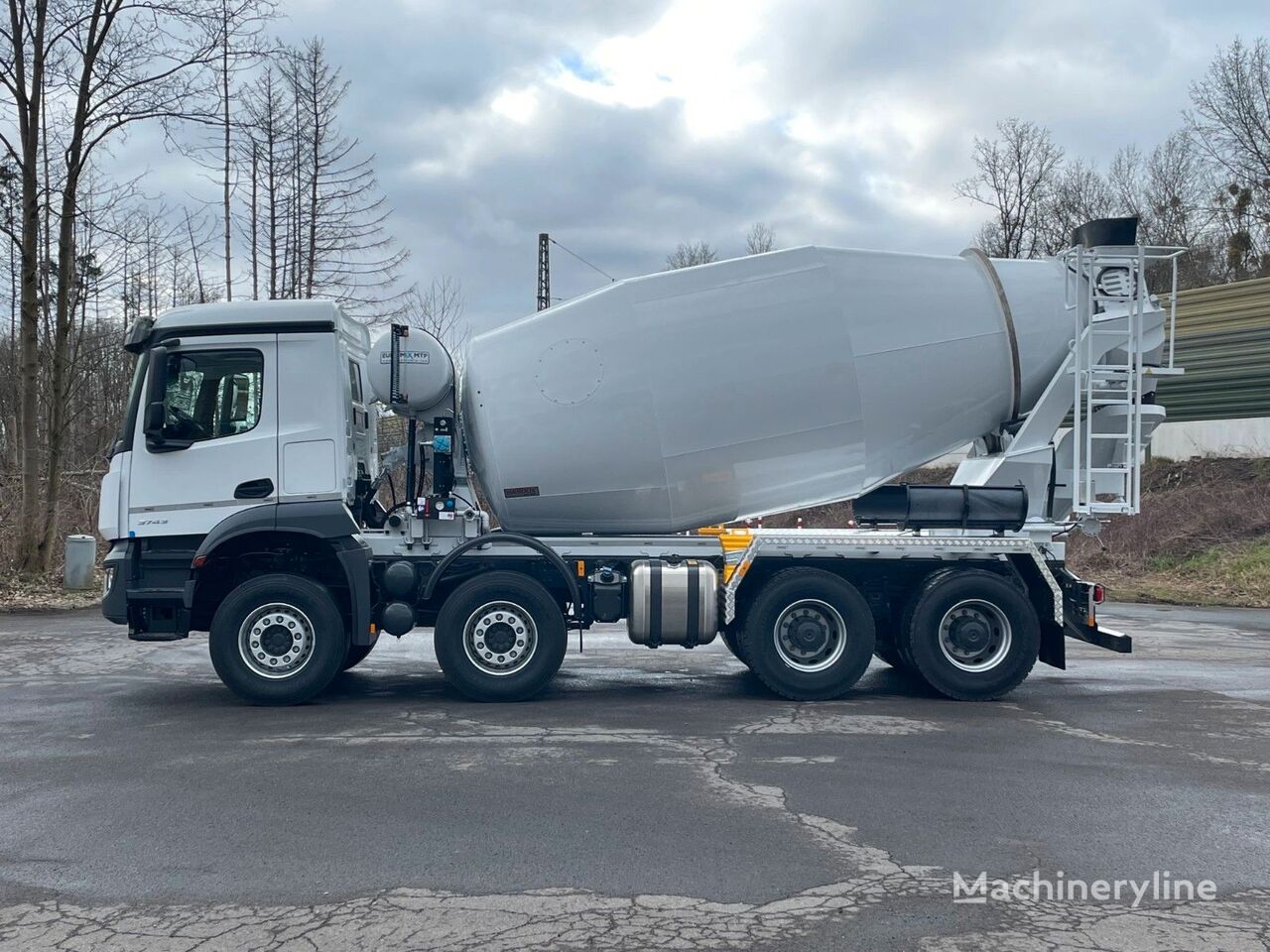 جديد شاحنة خلط الخرسانة Euromix MTP  ذات شاسيه Mercedes-Benz Arocs 5 3743