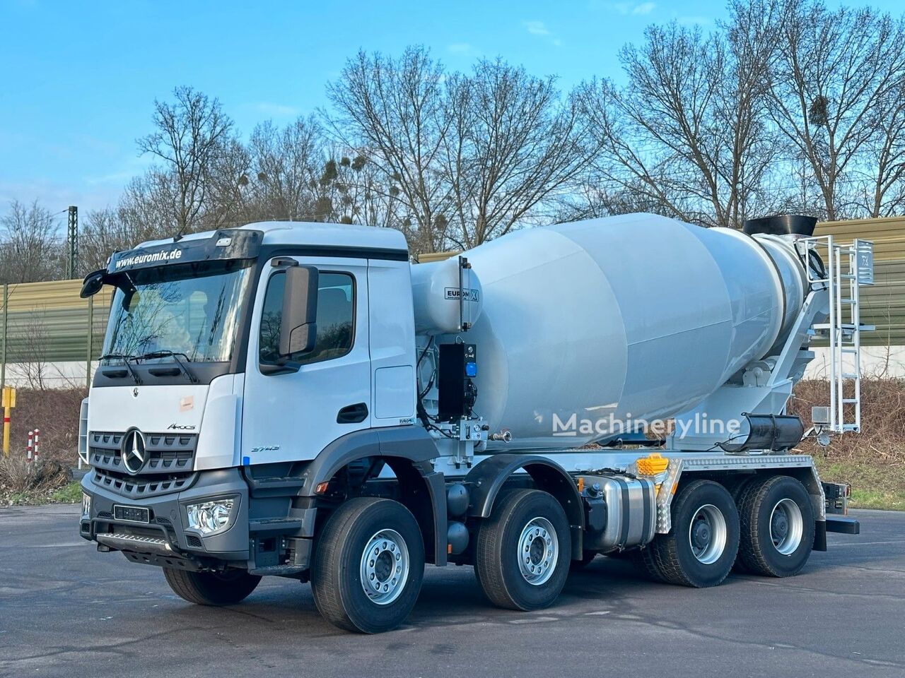 autobetoniera Mercedes-Benz Arocs 5 3743 8X4 / Euro6e EuromixMTP EM 10 L nou