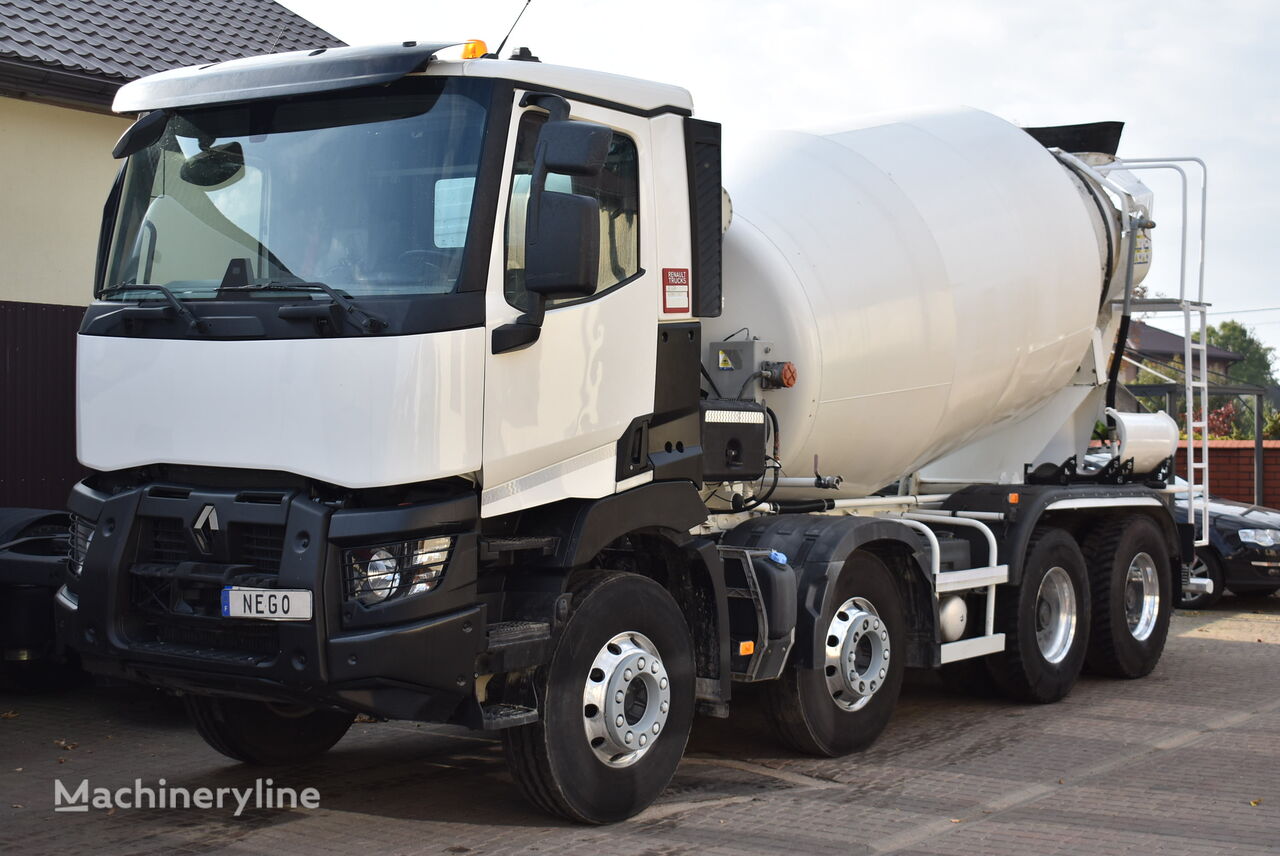 شاحنة خلط الخرسانة Renault C430 8x4 Mixer 2017