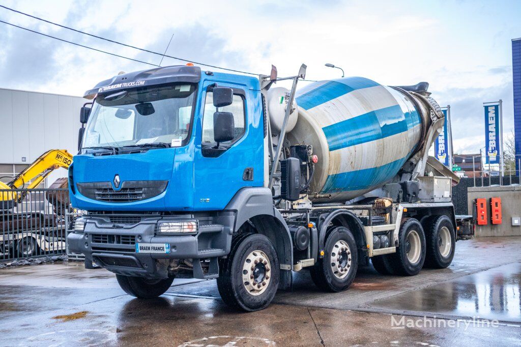 Renault KERAX 370 DXI+MANUAL+STETTER concrete mixer truck