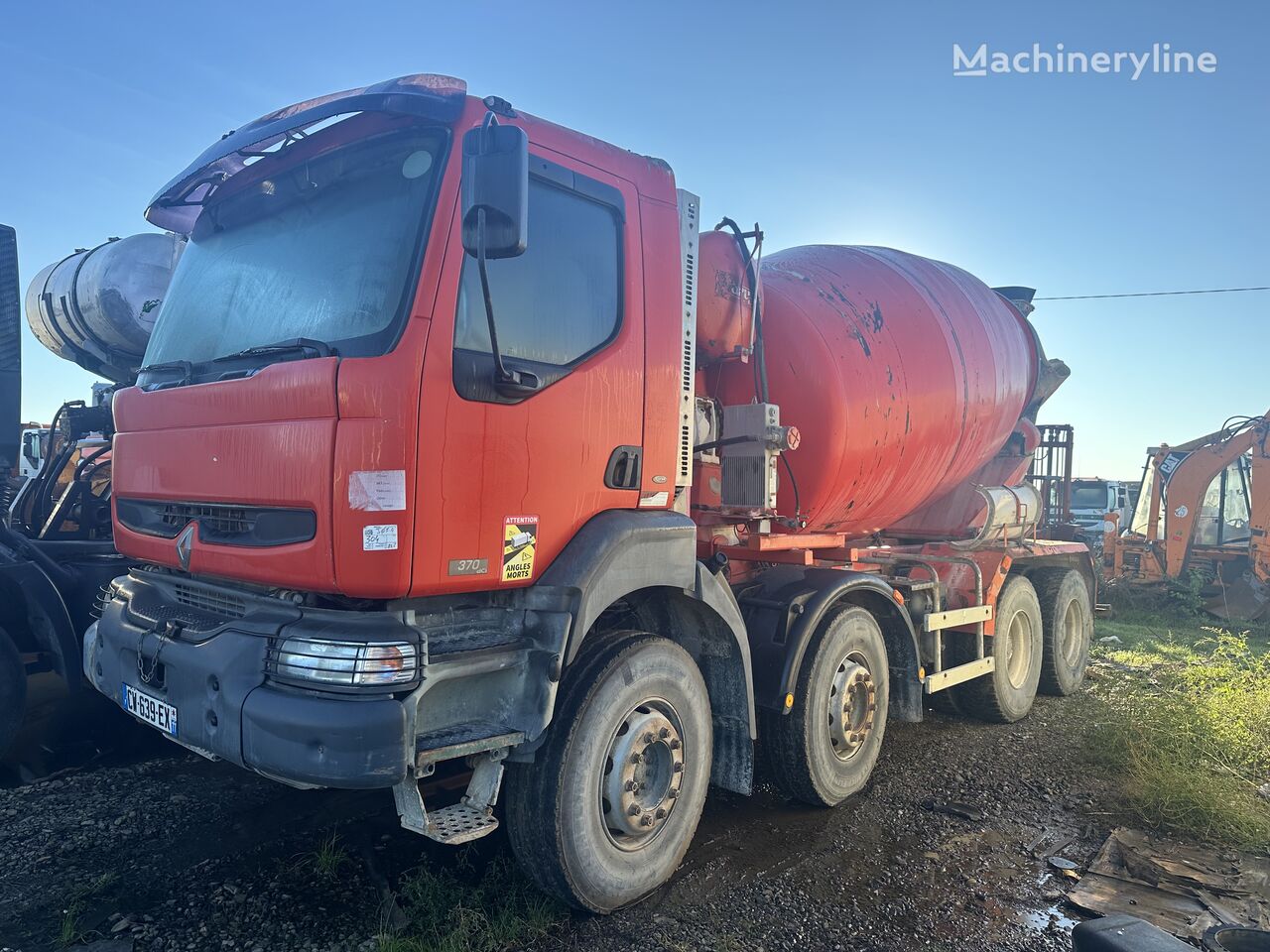 автобетоносмеситель Baryval  на шасси Renault Kerax 370