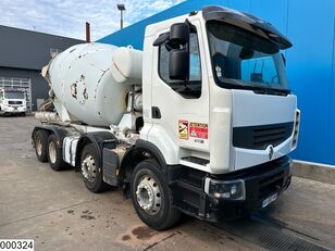 бетон миксер Renault Kerax 410 Dxi 8X4, EURO 4, IMER, 9m3, Manual