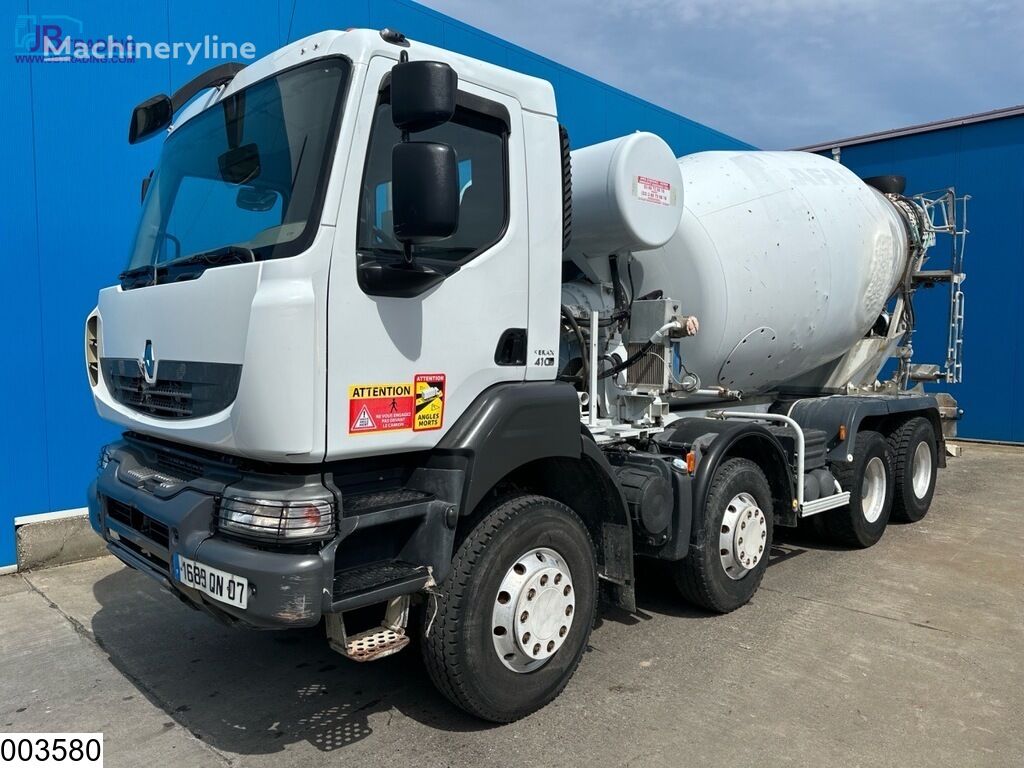 автобетоносмеситель Renault Kerax 410 Dxi 8x4, Cifa, 9 M3, Steel Suspension