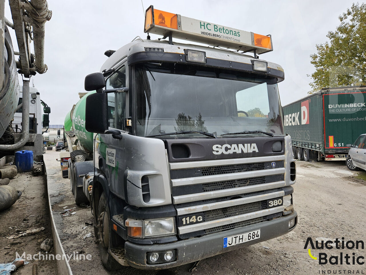 Scania P 114 GB concrete mixer truck