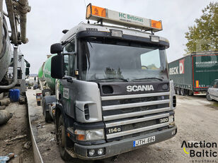 truck pencampur adonan beton Scania P 114 GB