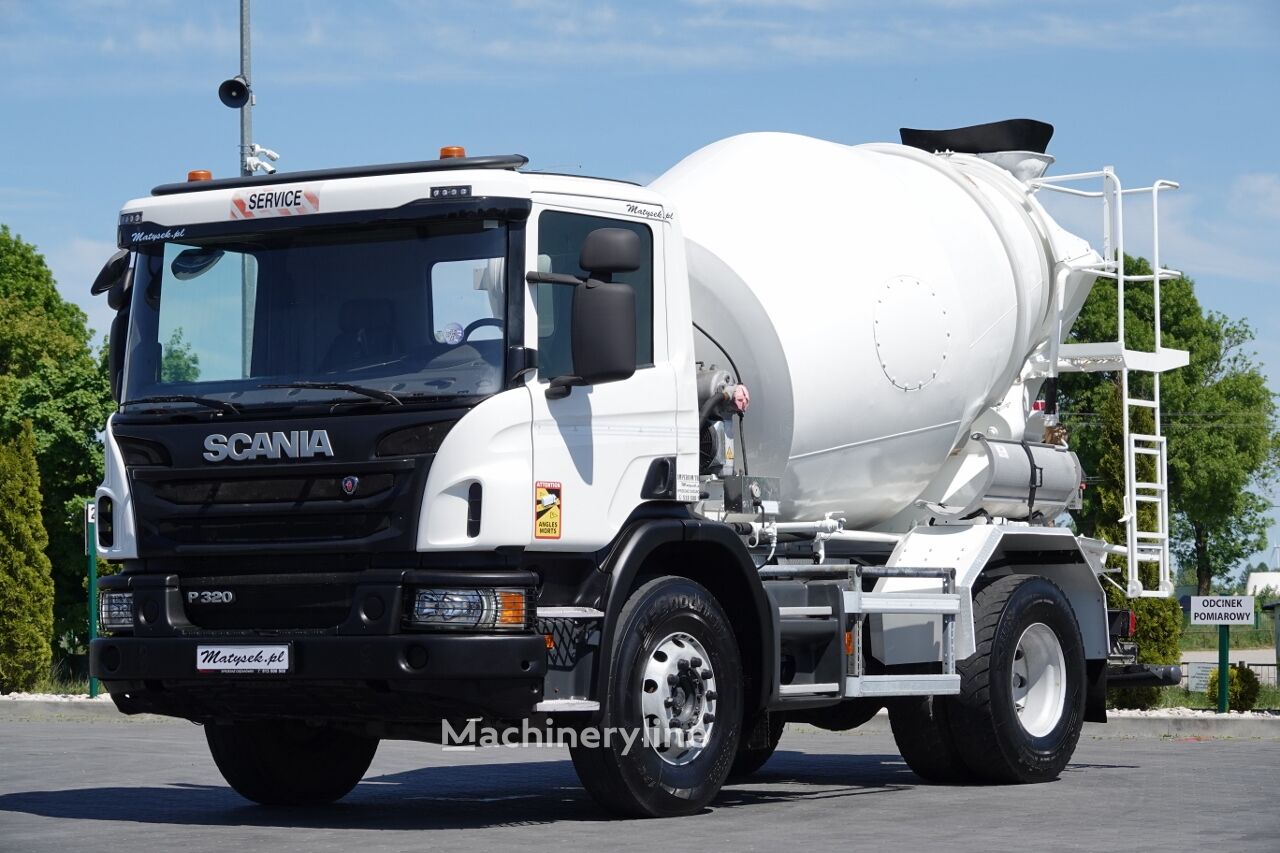 Camion malaxeur Liebherr  sur châssis Scania P 320 - Machineryline