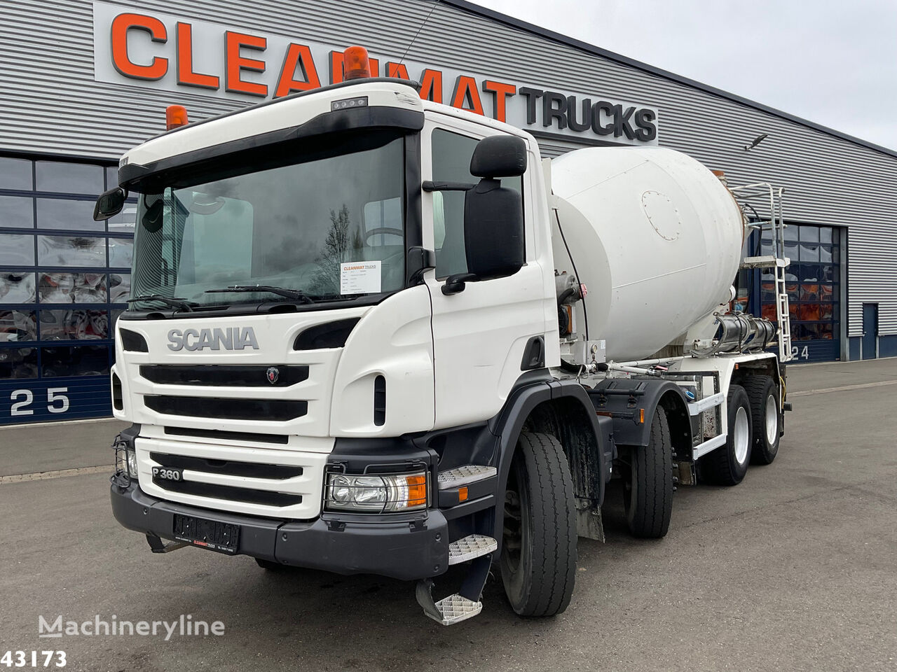 автобетоносмеситель Scania P 360 8x4 Euro 6 Liebherr 9m³