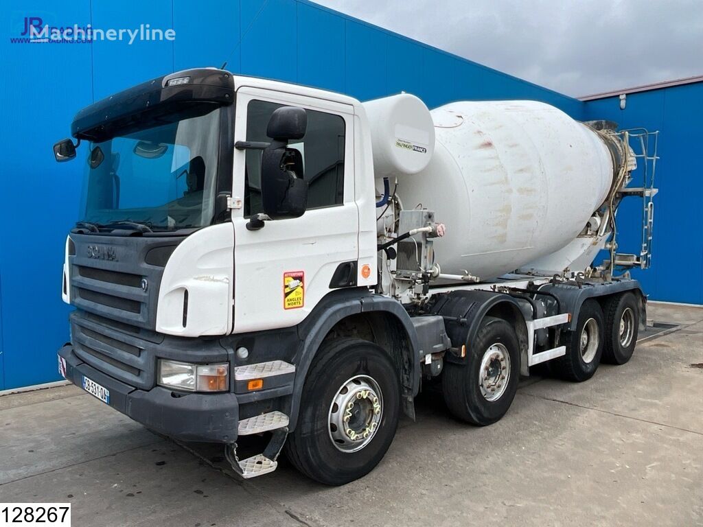 Scania P 380 8x4, Cifa, 9 M3, Steel Suspension concrete mixer truck