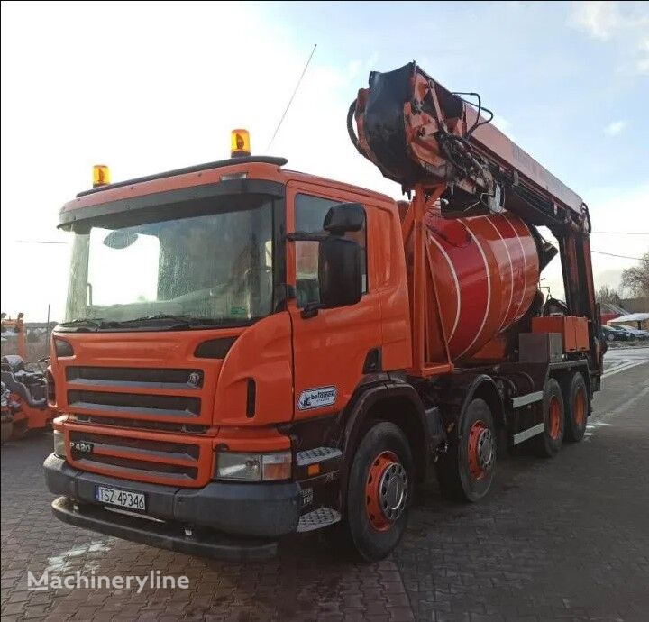 Scania P 420  betonblander lastbil