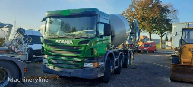 Stetter  on chassis Scania P360  concrete mixer truck