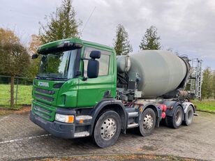 Stetter  on chassis Scania P360PS 4-Achser 8x4 Betonmischer Euro:4 concrete mixer truck