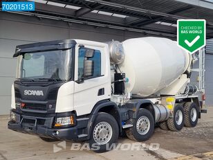 nieuw Scania P380 8X4 NEW! Manual Big-Axle 10m3 mixer Steelsuspension Euro 5 betonmixer