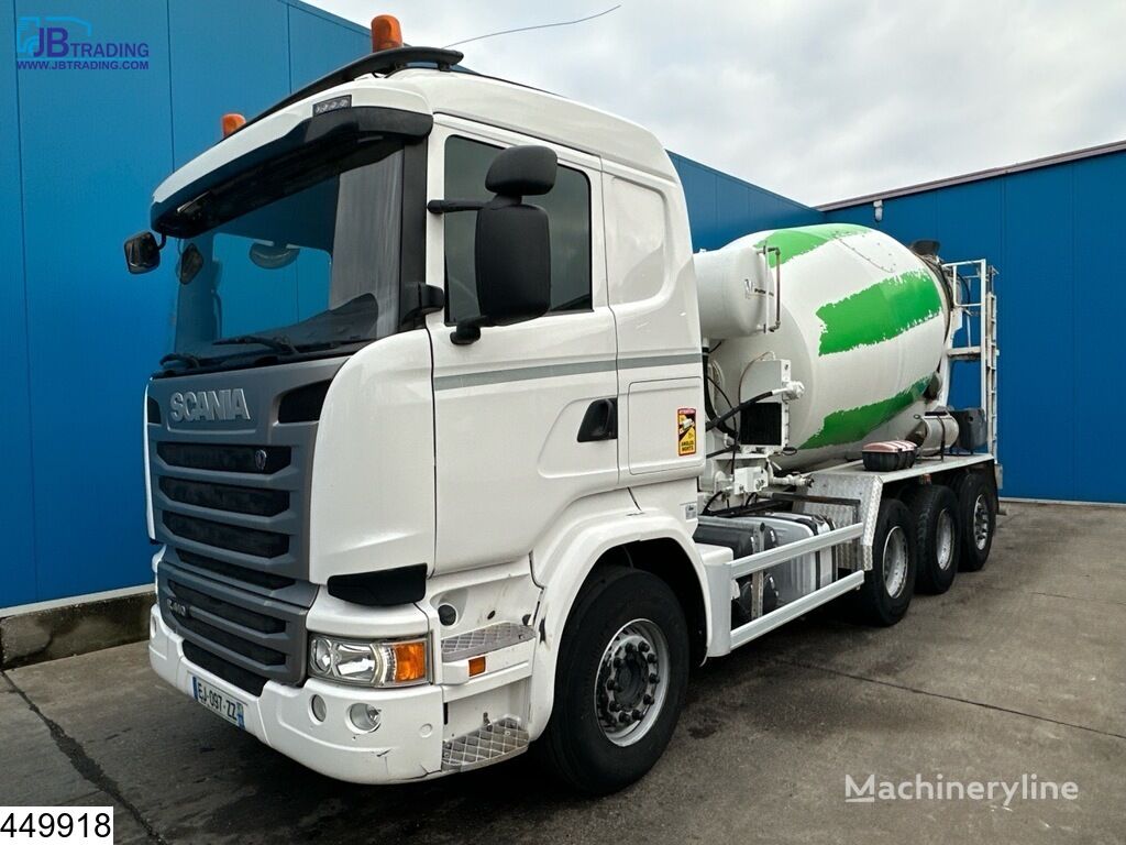 Scania R 410 8x4, EURO 6, Intermix 9m3, Standairco betonmixer