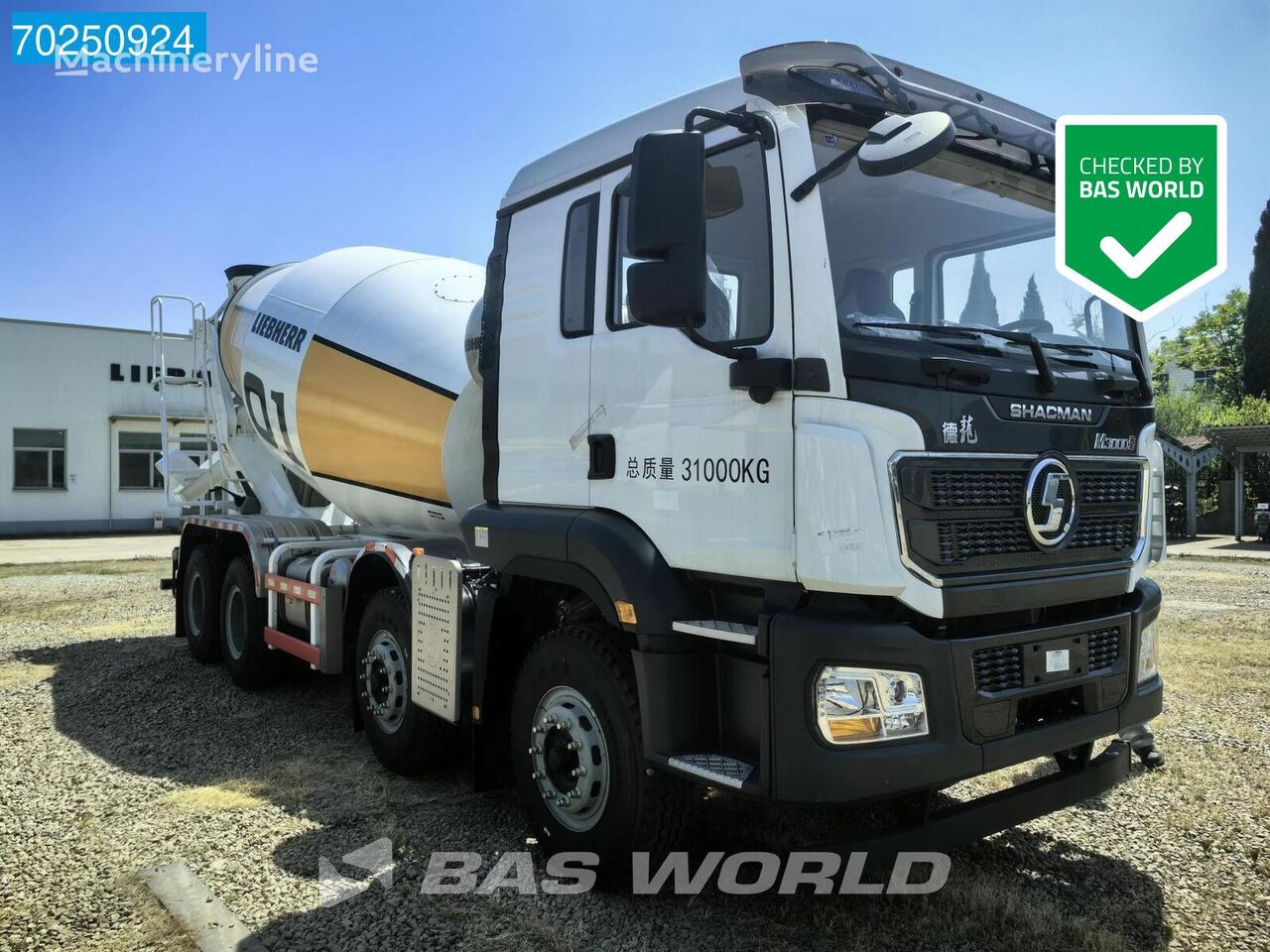 new Liebherr  on chassis Shacman concrete mixer truck