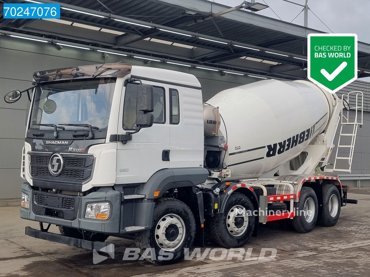 Betonomieszarka Shacman 8x4 EURO 6 8X4 NEW! 8m3 Liebherr Mixer Big-Axle Steel Suspension na sprzedaż | Machineryline PL Nowa betonomieszarka Shacman 8x4 EURO 6 8X4 NEW! 8m3 Liebherr Mixer Big-Axle Steel Suspension - Machineryline