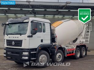 neuer Sitrak G5.350 8X4 NEW! 8m3 Liebherr Mixer Steel suspension Betonfahrmischer