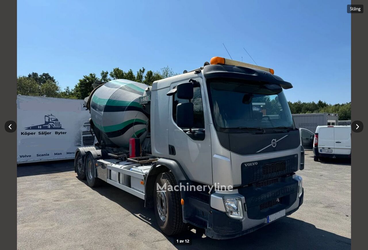 Купить автобетоносмеситель M.Lorenzana на шасси Volvo FE320, 6x2*4, 7m3,Euro 6 | Machineryline AM Автобетоносмеситель M.Lorenzana на шасси Volvo FE320, 6x2*4, 7m3,Euro 6 - Machineryline