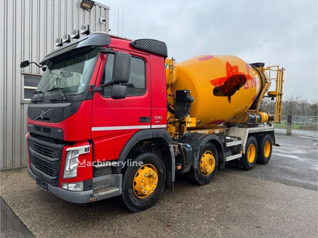 Volvo FM 370 Stetter 9m³ Betonmischer  2015 Euro 6 concrete mixer truck - Machineryline