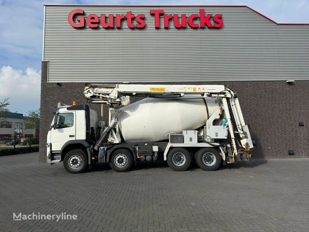 Stetter  on chassis Volvo FM 410  concrete mixer truck