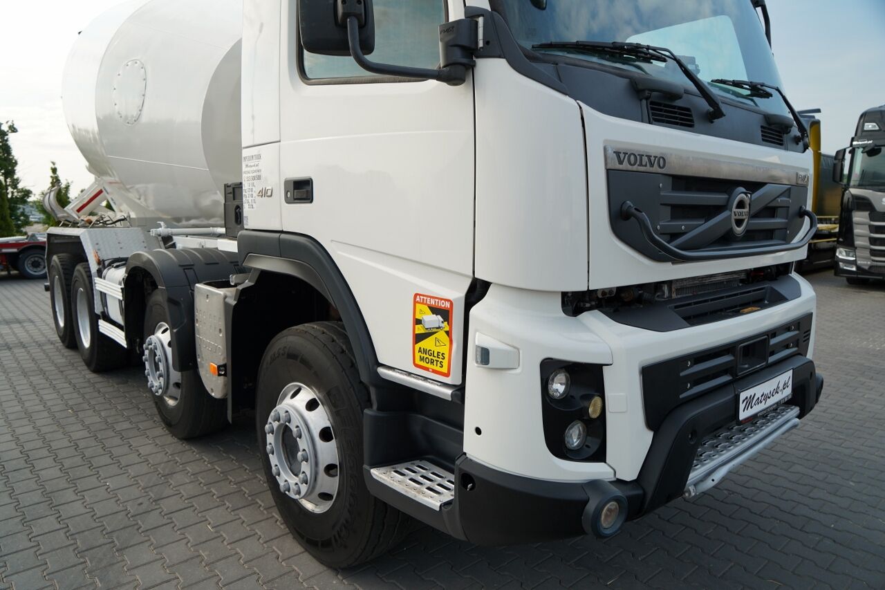 Volvo FMX 410 / 8×4 / GRUSZKA / BETONOMIESZARKA / LIEBHERR / 9 M3 / I-