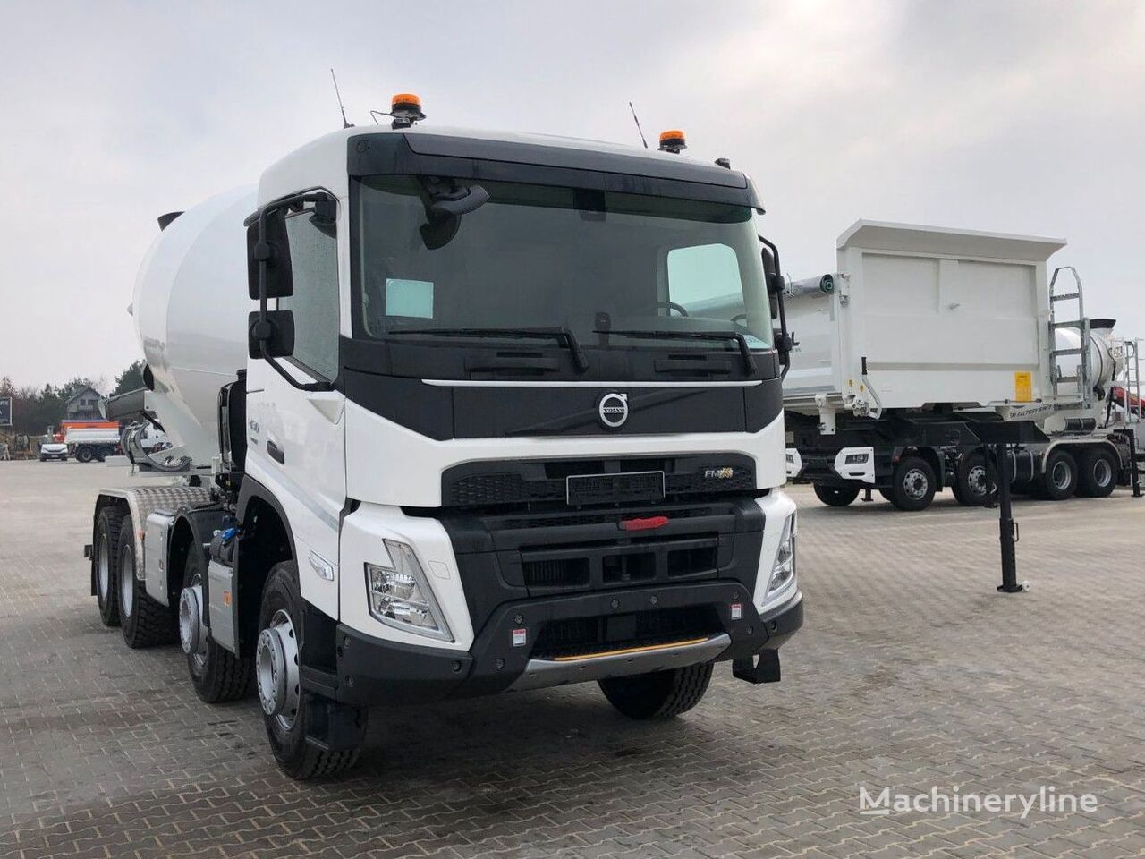 new FML  on chassis Volvo FMX 430 concrete mixer truck