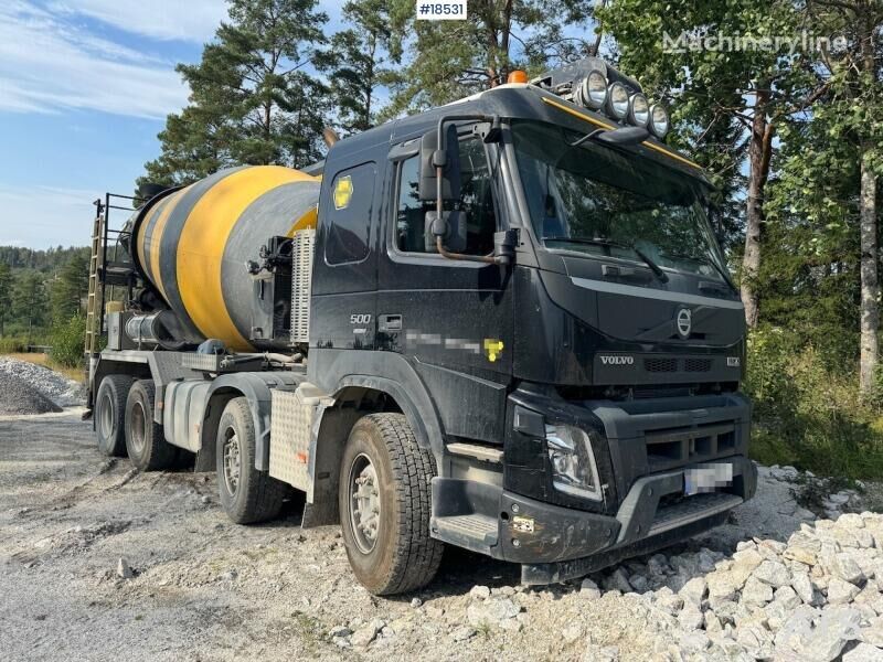 Liebherr  on chassis Volvo FMX 500 concrete mixer truck - Machineryline