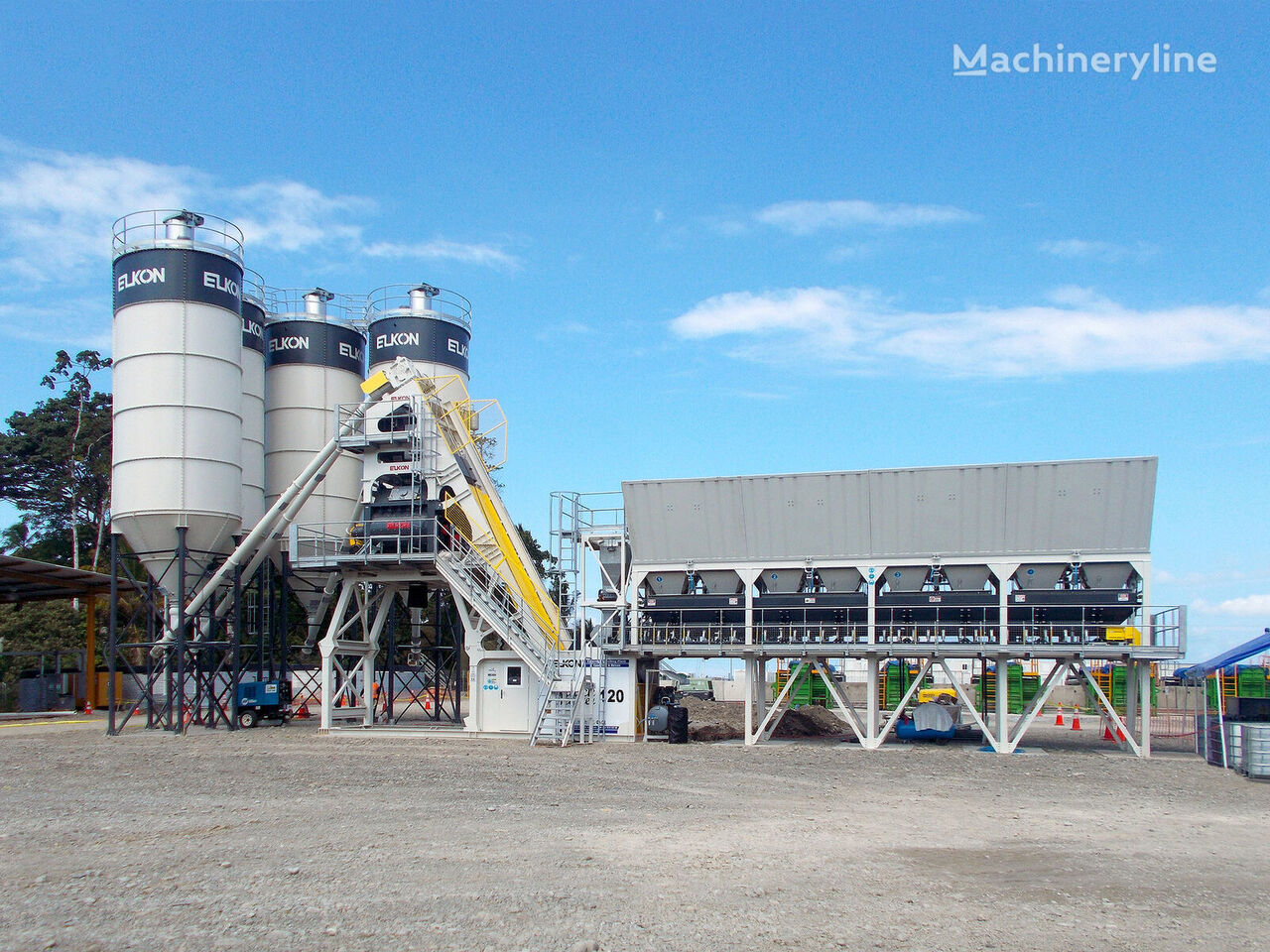 centrale à béton Elkon ELKOMIX-120 QUICK MASTER Compact Concrete Batching Plant neuve