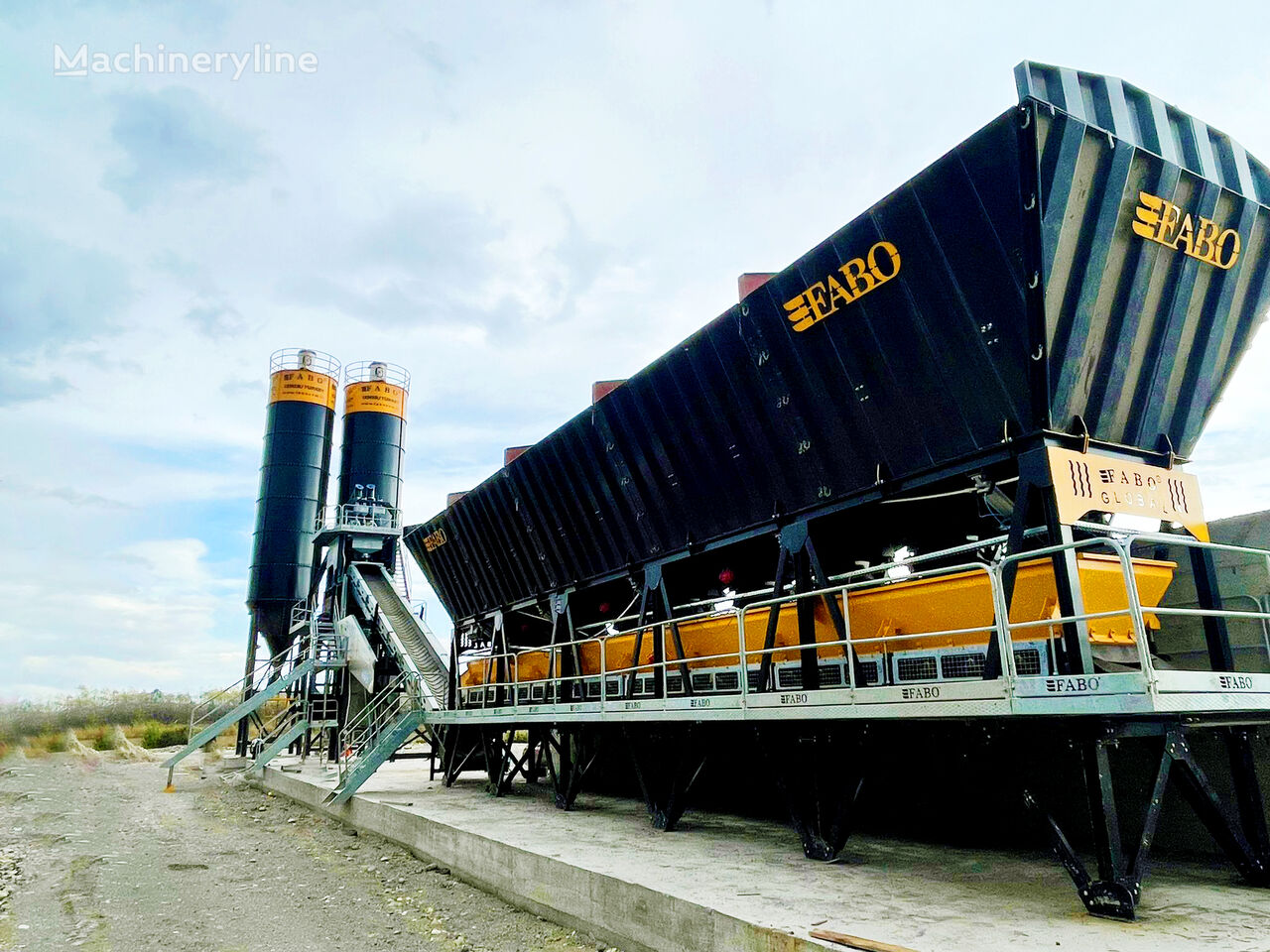 nova FABO FABO COMPACT-110 CONCRETE PLANT | CONVEYOR TYPE betonara