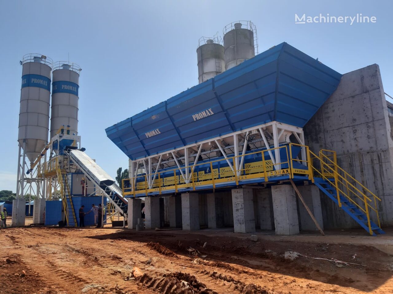 new Promax Centrales à Béton Compacte C120-TWN LINE(120m3/h) concrete plant