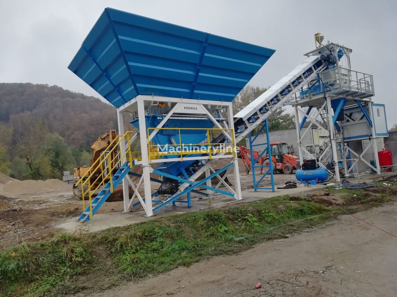 impianto di betonaggio Promax Compact Concrete Batching Plant PROMAX C60 SNG PLUS(60m³/h) nuovo