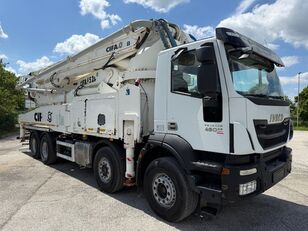 pompa per calcestruzzo Zoomlion Zoomlion Cifa Classic 49 metri   su telaio IVECO Trakker 450
