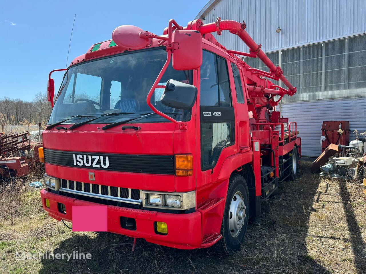 betonska črpalka Isuzu Giga Pump Car