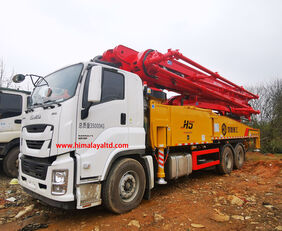 new Sany 57m X-6RZ Euro 5 on chassis Isuzu QL5350TZZW6TDZY concrete pump