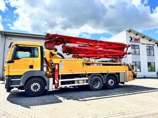 Putzmeister  BSF 16.H  on chassis MAN concrete pump