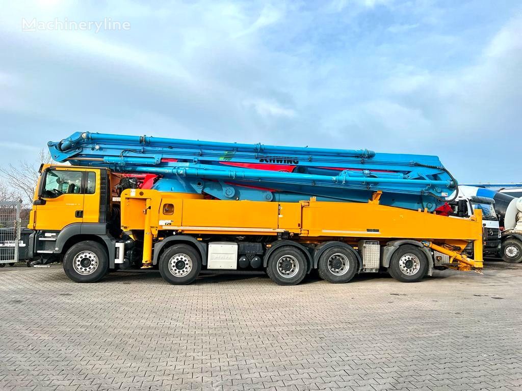 Schwing 52m SX  on chassis MAN 48.480  concrete pump