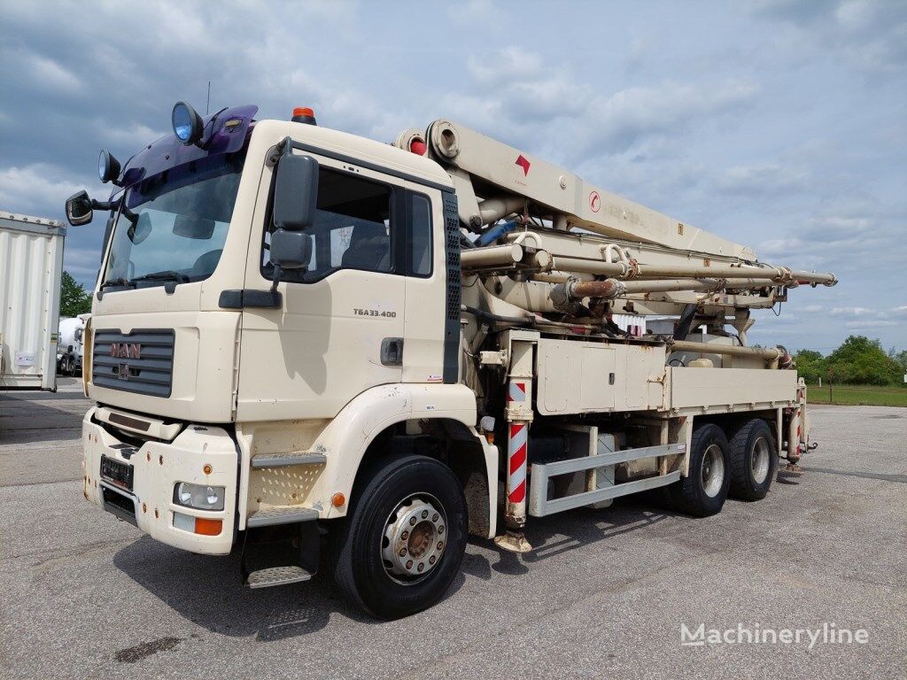 MAN TGA 33.400 6X4 BB - betonpumpa JMBH 33 m concrete pump