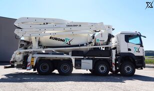 új Euromix MTP Swan BMP  MAN TGS 35.470 alvázon betonpumpa