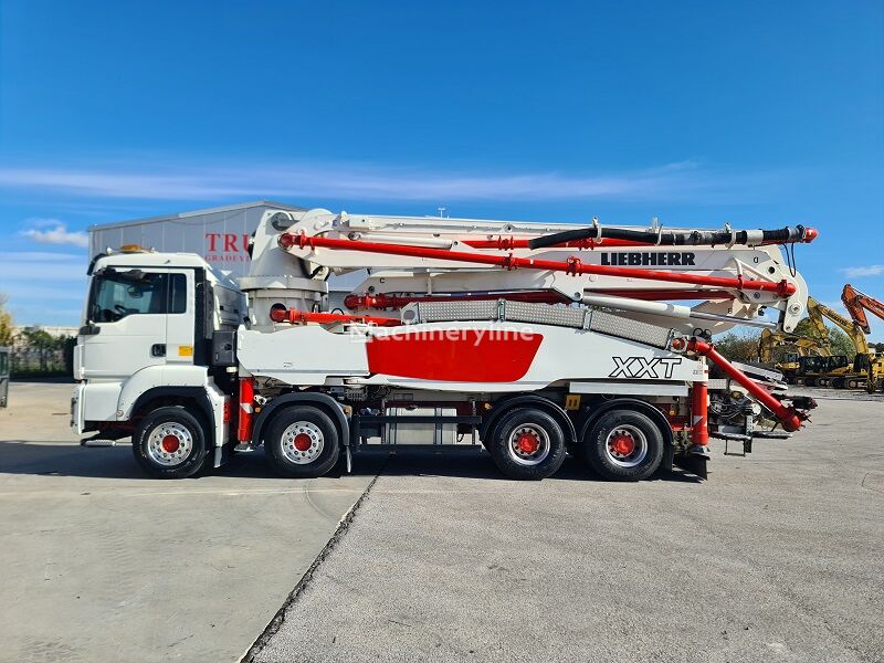 Liebherr 41M5XX   on chassis MAN TGS 41.500 concrete pump