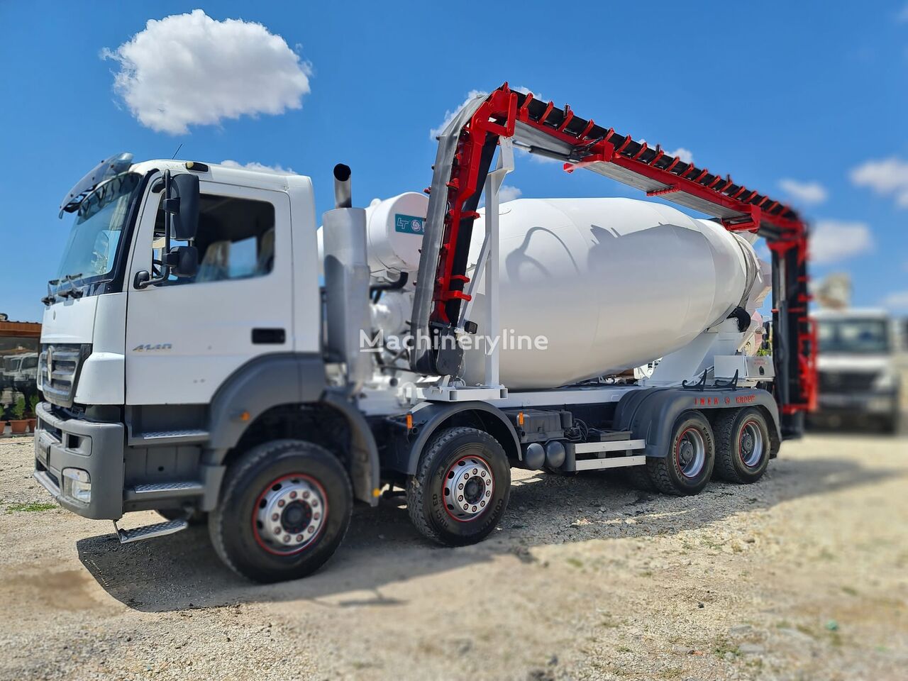 Imer  Mercedes-Benz  4140  alvázon betonpumpa