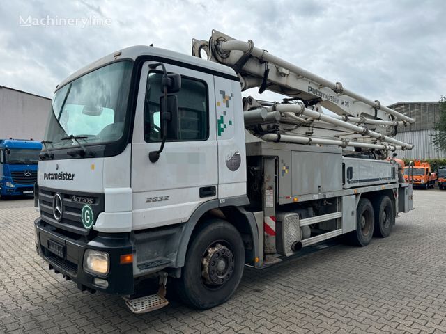 Putzmeister BSF 36  auf Chassis Mercedes-Benz ACTROS 2632 6x4 POMPA DO BETONU PUTZMEISTER BSF 36 M Betonpumpe