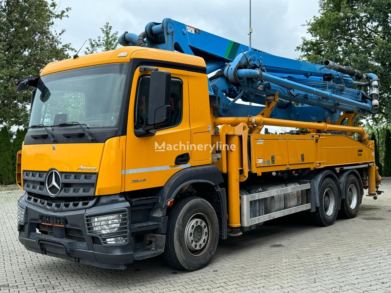 Schwing S 38 SX  na šasiji Mercedes-Benz AROCS 2645 6x4 EURO6 POMPA DO BETONU SCHWING 38M pumpa za beton