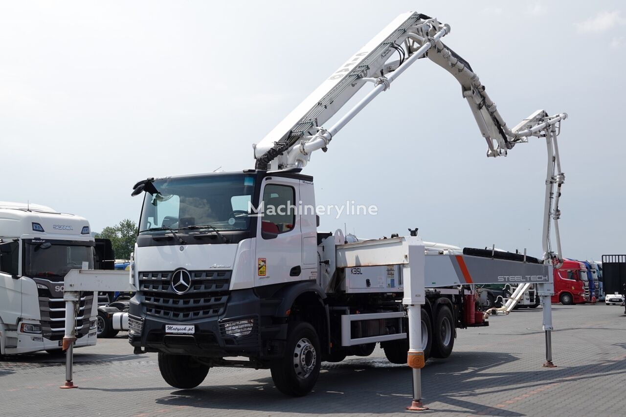 автобетононасос Cifa K35L  на шасси Mercedes-Benz  AROCS 2646 / 6x4 / POMPA CIFA 35 M / POMPA DO BETONU K35L / 202