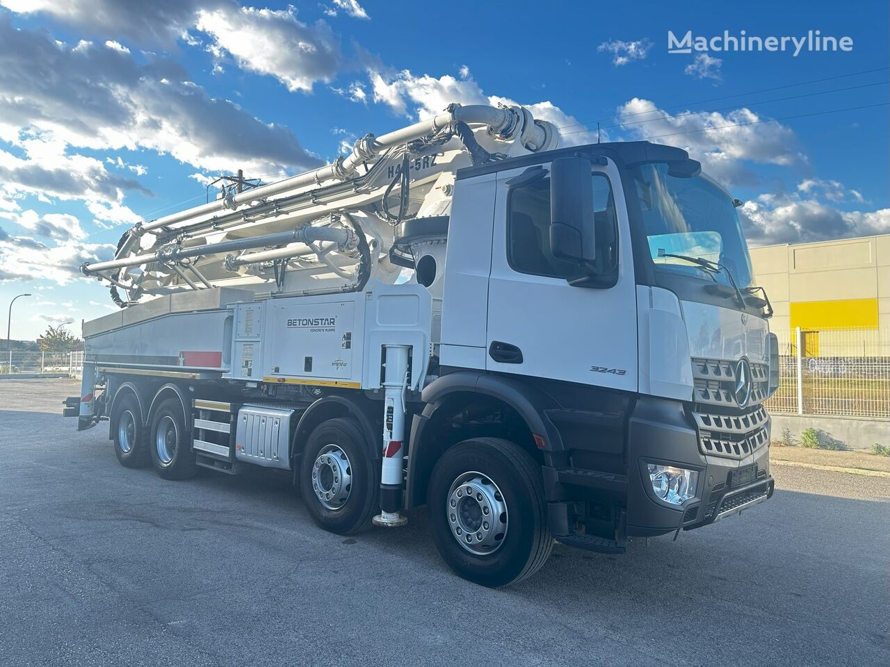 автобетононасос Betonstar H 43-5 RZ  на шасси Mercedes-Benz AROCS 3243