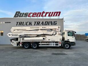 콘크리트 펌프카 섀시 Mercedes-Benz Actros 2641 Putzmeister 38-4 m의 Putzmeister