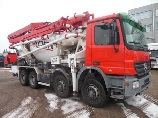 Putzmeister TMM  on chassis Mercedes-Benz Actros 3241 concrete pump