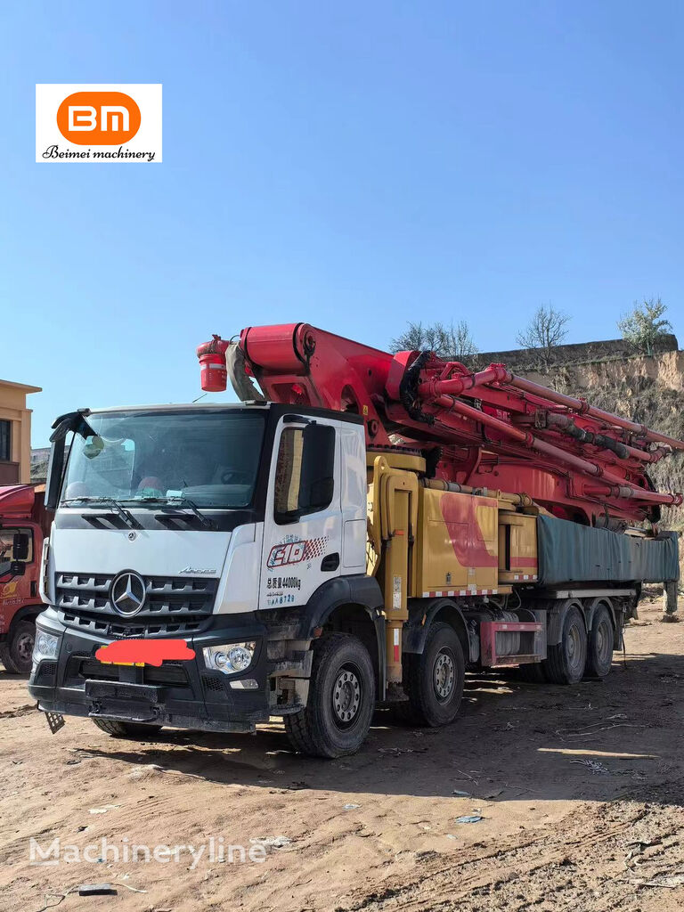 Sany 2021 62M Beton Pumping Truck in Stock  op chassis Mercedes-Benz Actros 4143 betonpomp